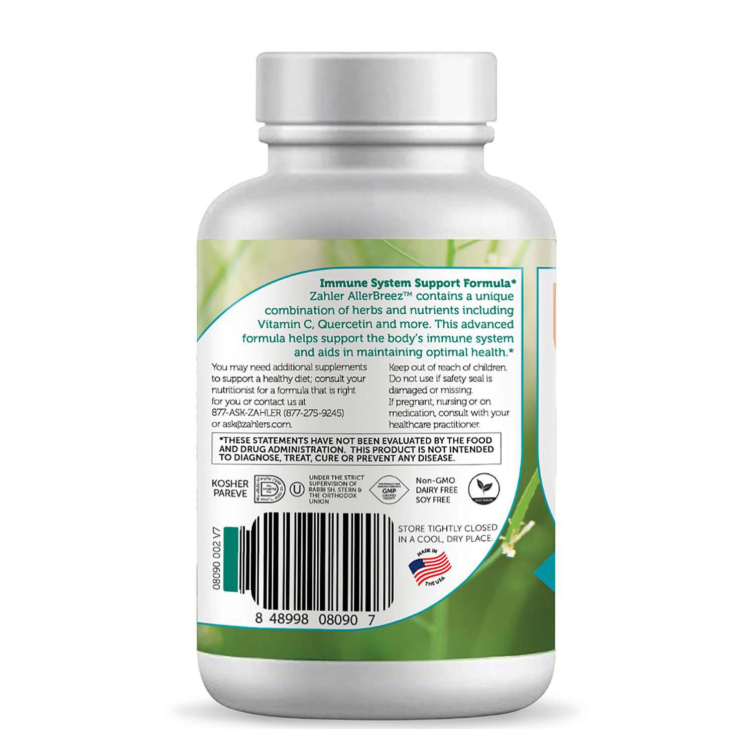 AllerBreez&trade; - 90 Capsules (15 Servings)
